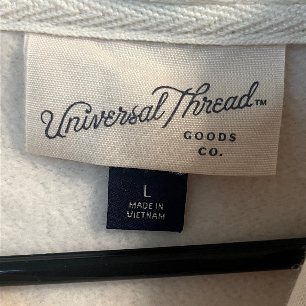 Universal Thread Off-White Zip-Up Jacket Nwot - image 2